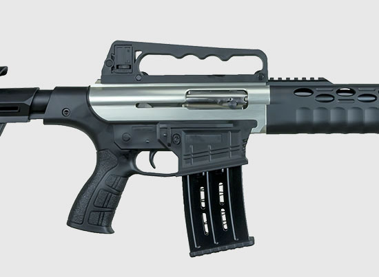 Tatktikal Üzümlü Şarjörlü XR-12 Beyaz Av Tüfeği 12 Kalibre